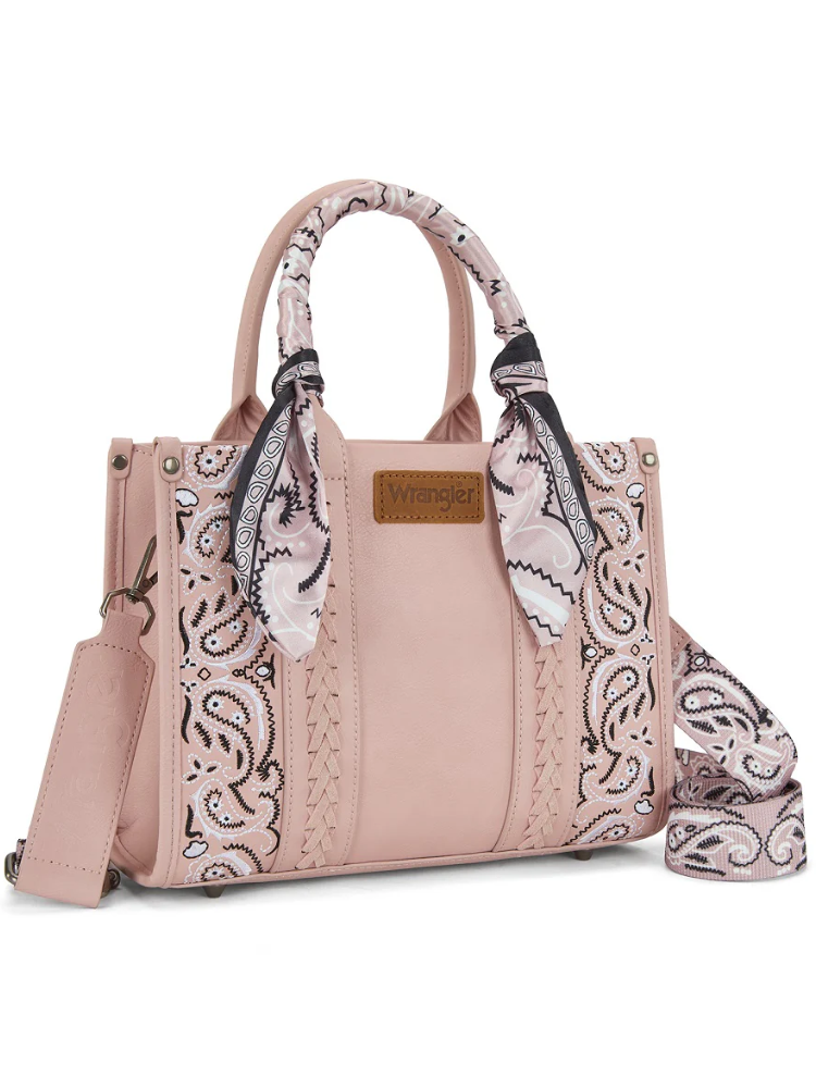 Braided Paisley Bandana Handbag