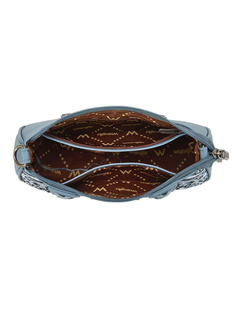 Braided Paisley Bandana Shoulder Bag