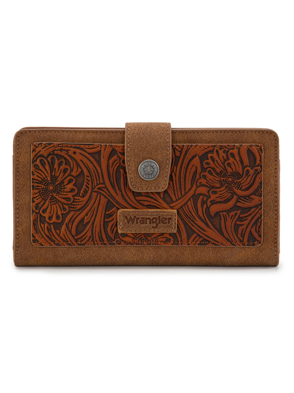 Portefeuille Western Floral Tooled RFID
