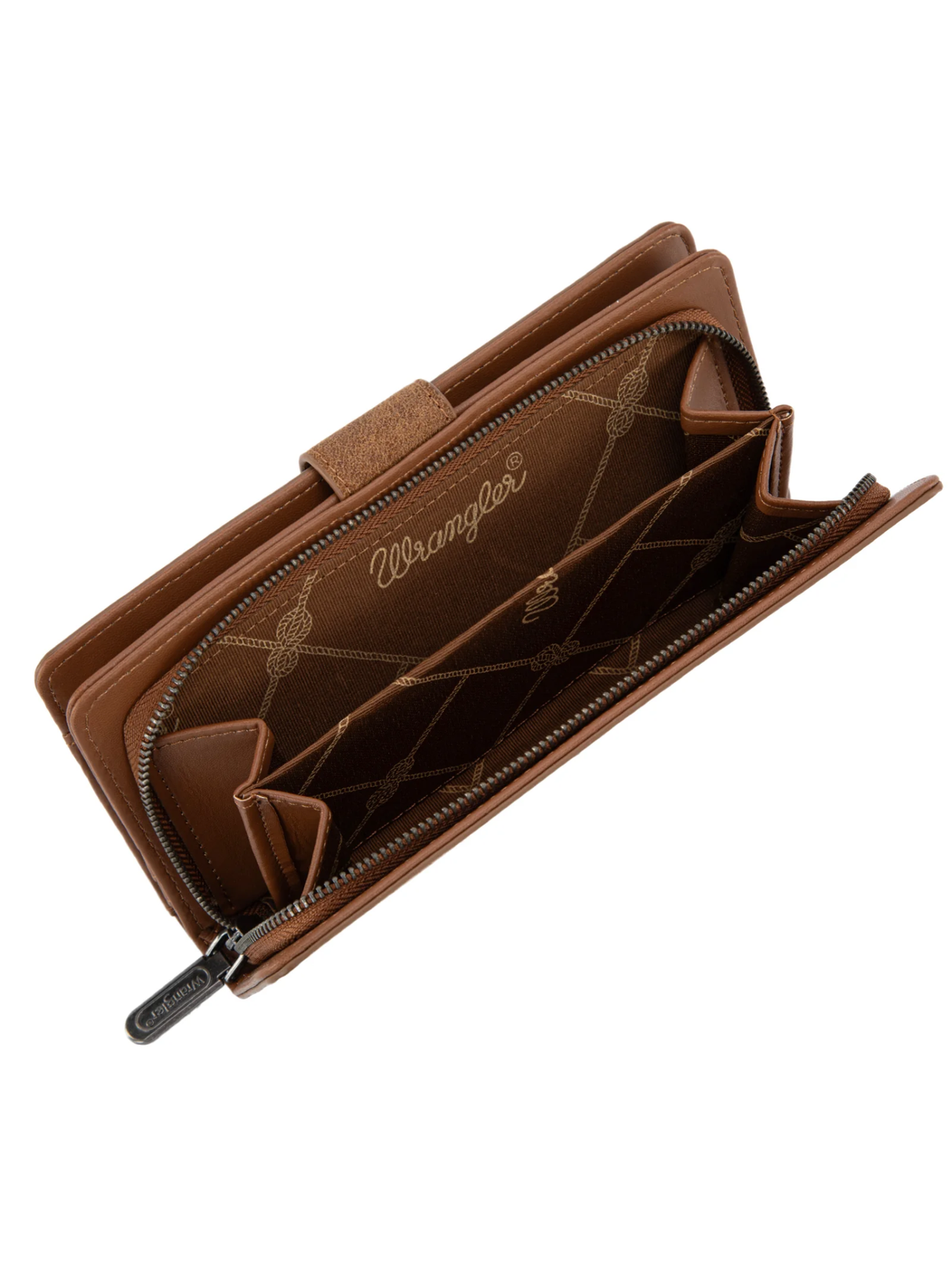 Portefeuille Western Floral Tooled RFID