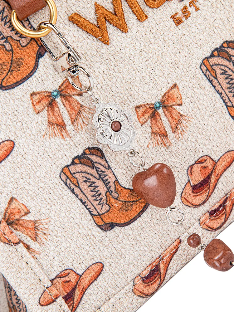 Western Print Cowgirl Handbag