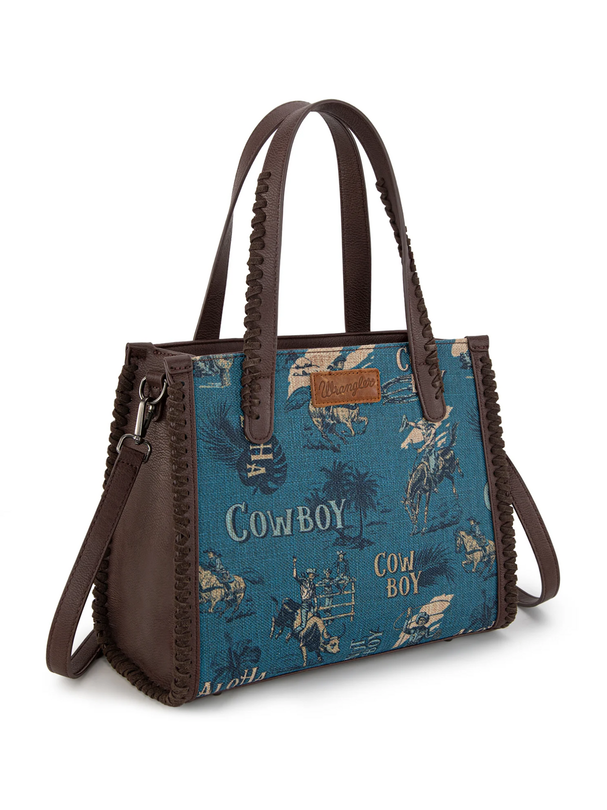 Sac à main Vintage satchel cowboy rétro