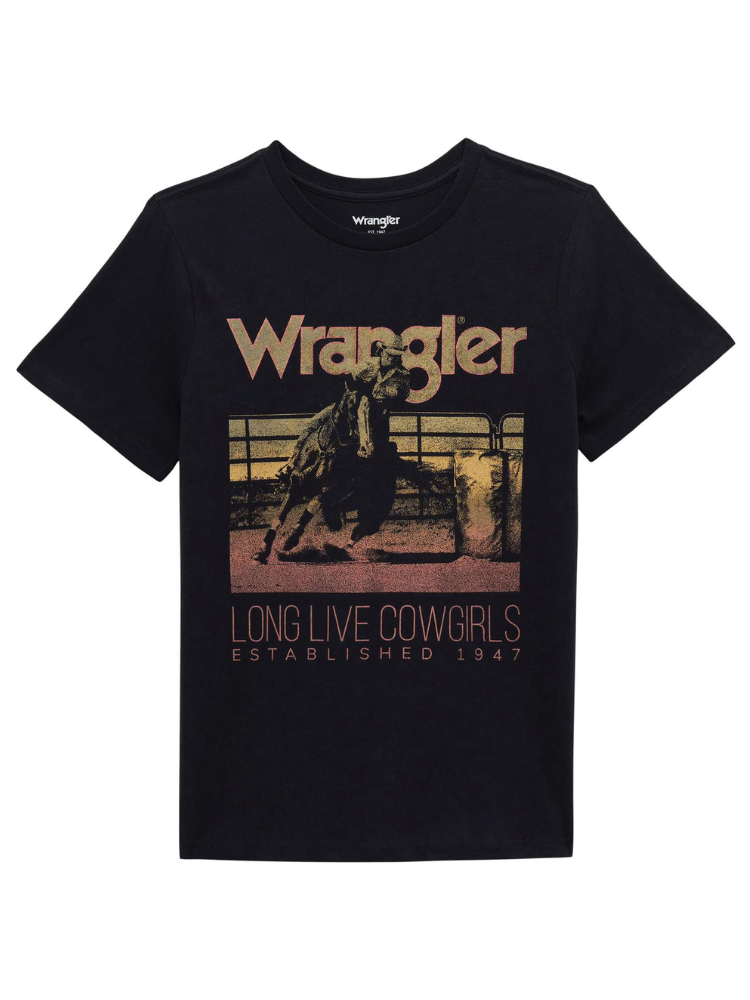 T-Shirt Retro Barrel Black Beauty - Femme