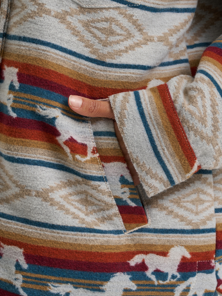 Veste-chemise Run the Ranch Jacquard - Femme