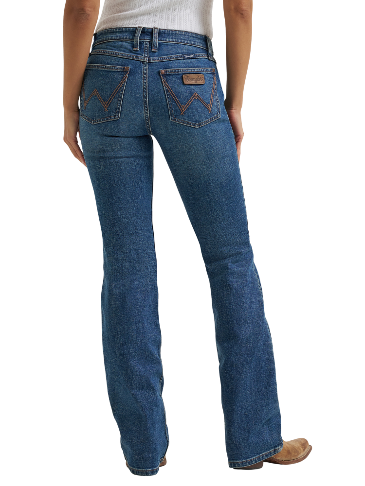 Jeans Western Retro Mae taille mi-haute Bootcut - Femme