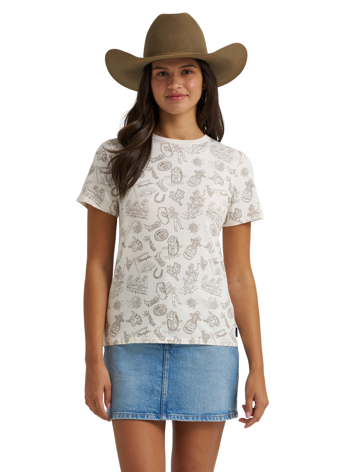 T-Shirt Rodeo Icon - Femme