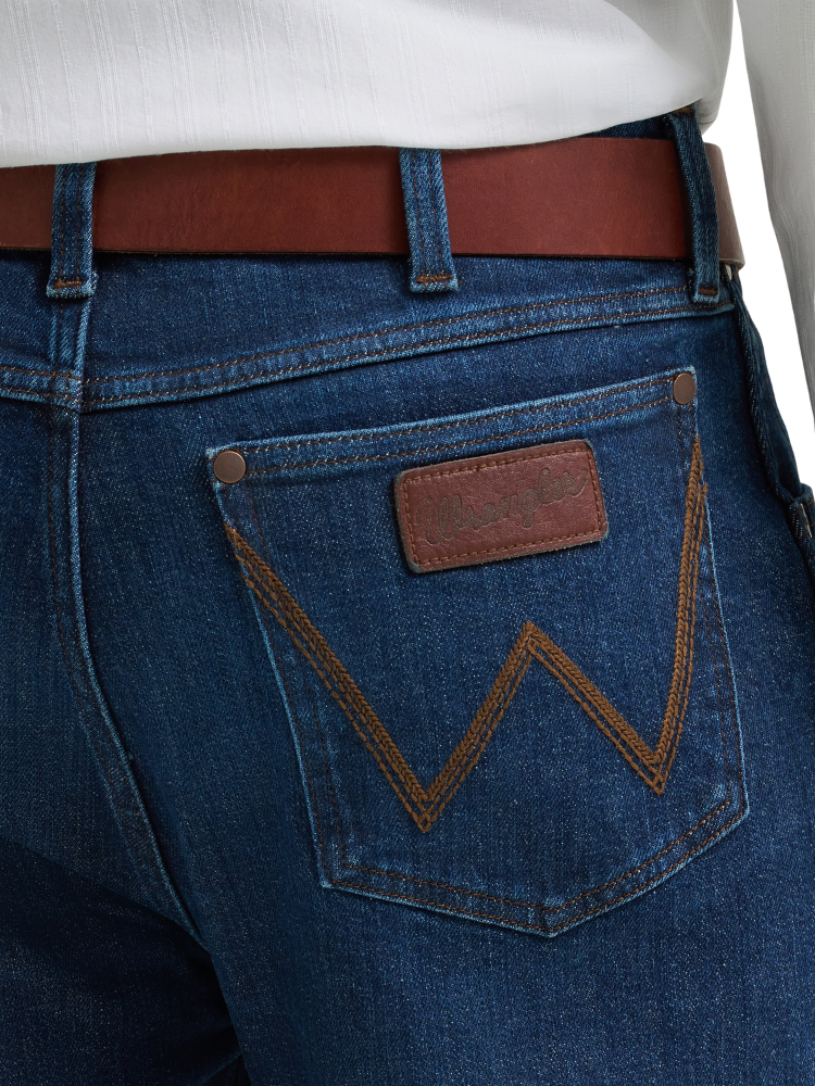 Jeans Western Retro Slim Straight - Homme