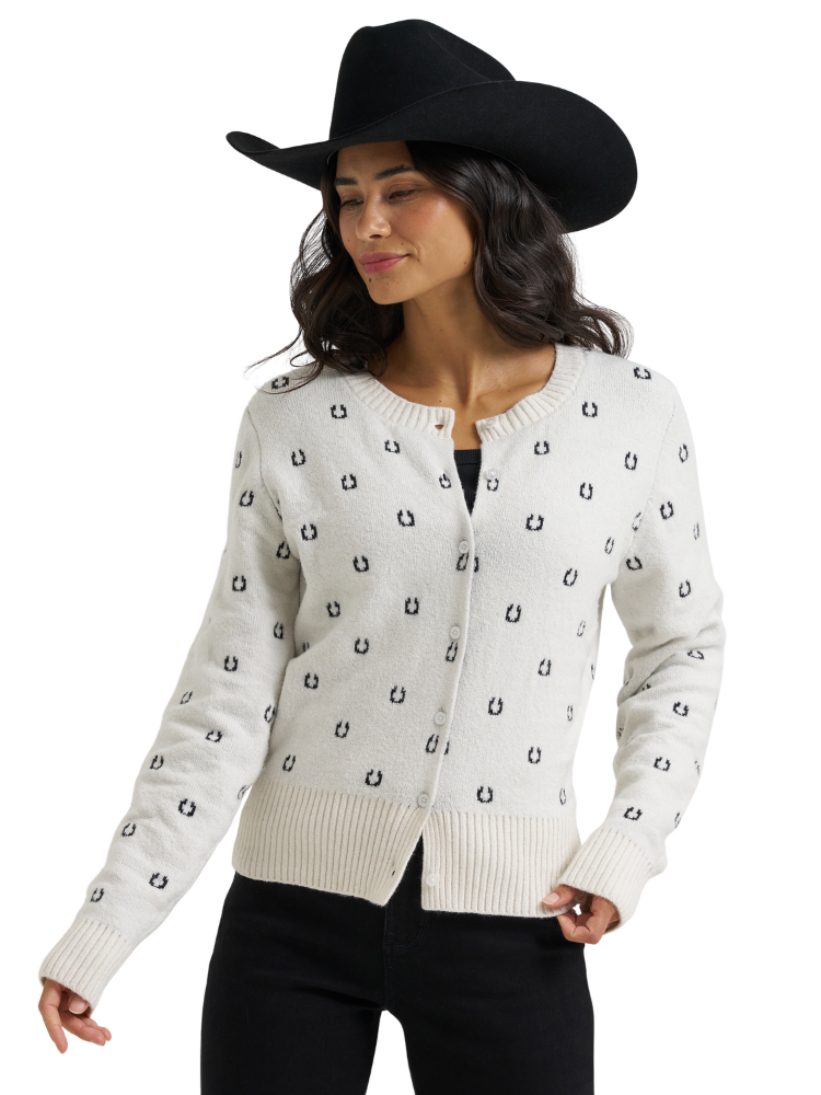 Cardigan Retro® Vintage Horseshoe - Femme