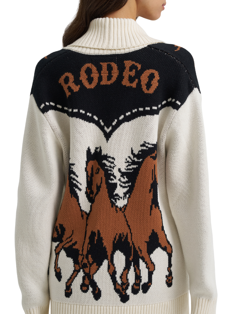 Cardigan Rodeo Horses - Femme