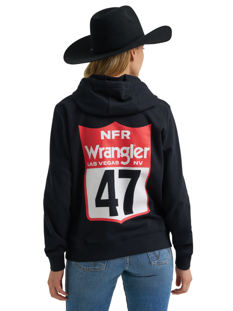 Chandail à capuchon Tagged NFR X WRANGLER - Femme