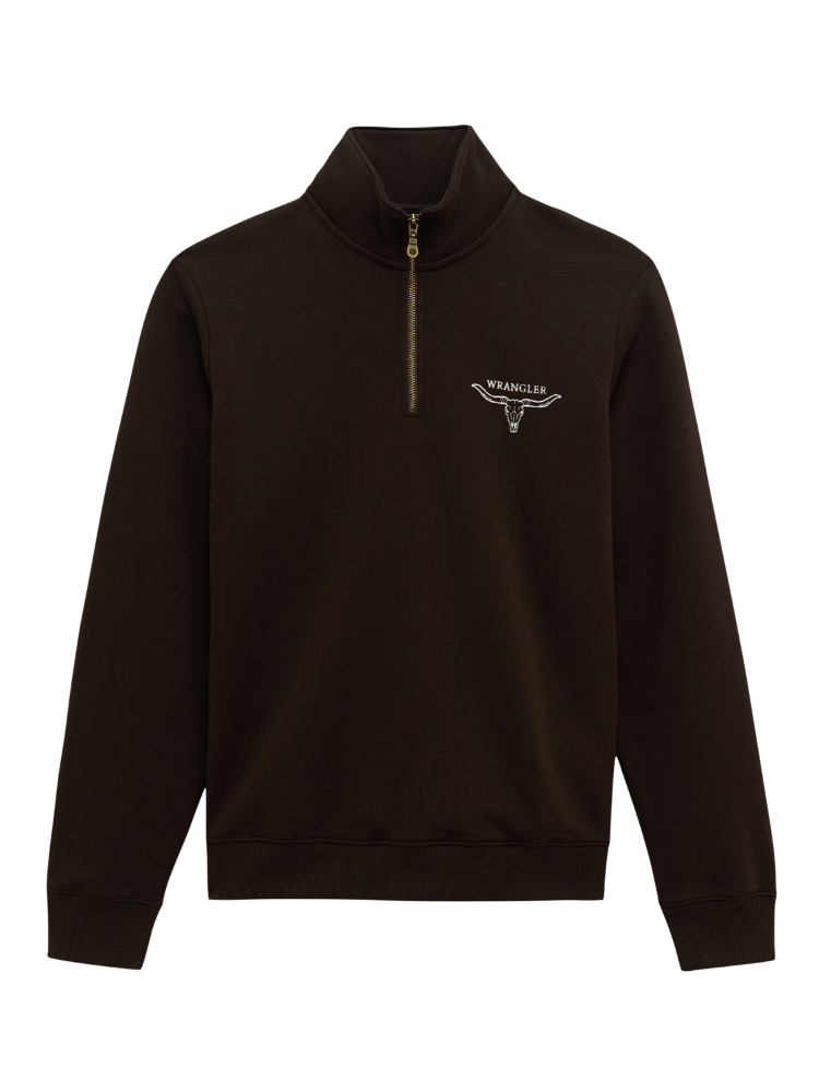 Chandail 1/4 zip Horned Chocolate Torte - Homme