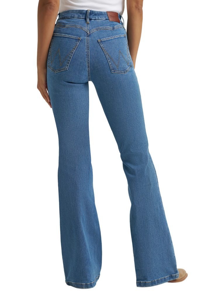 Jeans Western Bespoke High Rise Fashion Flare Jemma - Femme