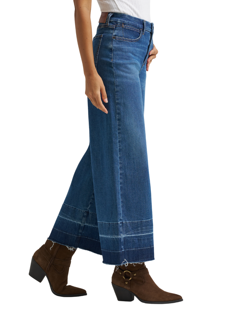 Jeans Western Bespoke Wideleg Crop Leanna - Femme