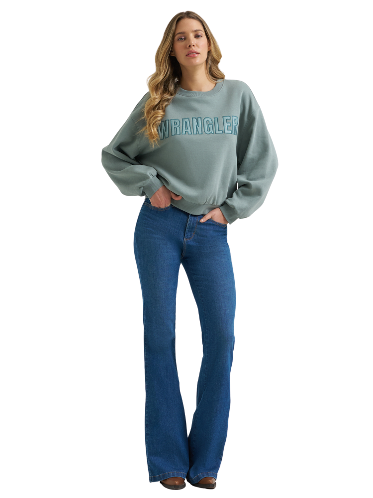 Canyon Stormy Sea Crewneck - Women's