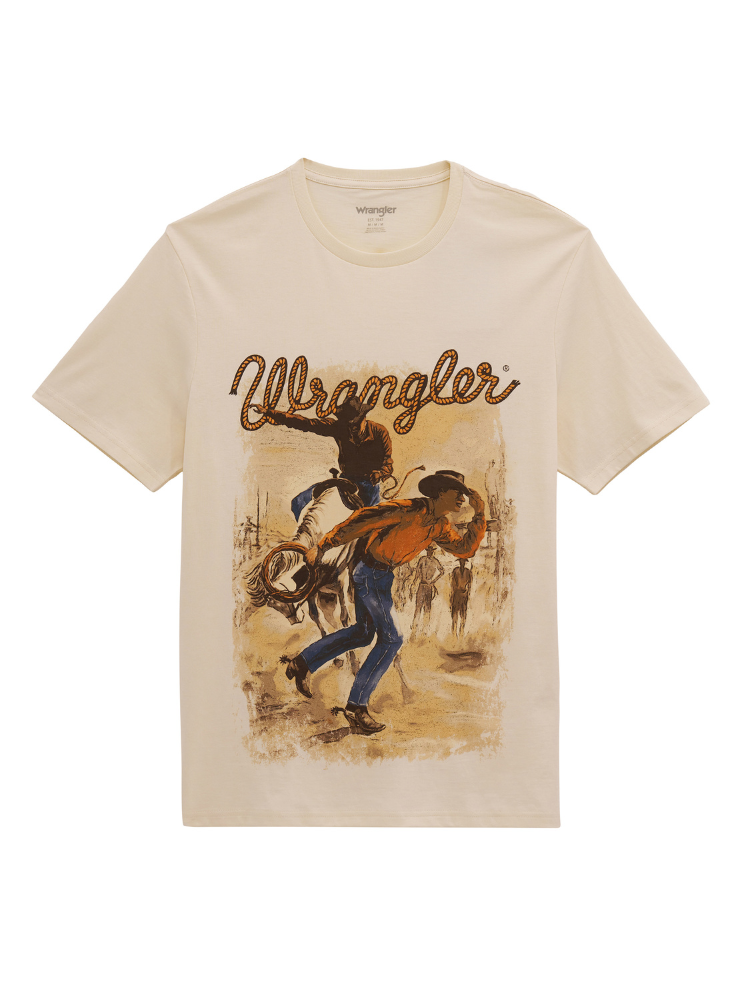 T-Shirt Bronc Antique - Homme