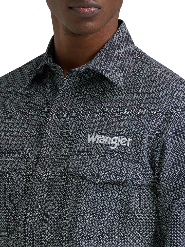 Chemise Western Logo Noire - Homme