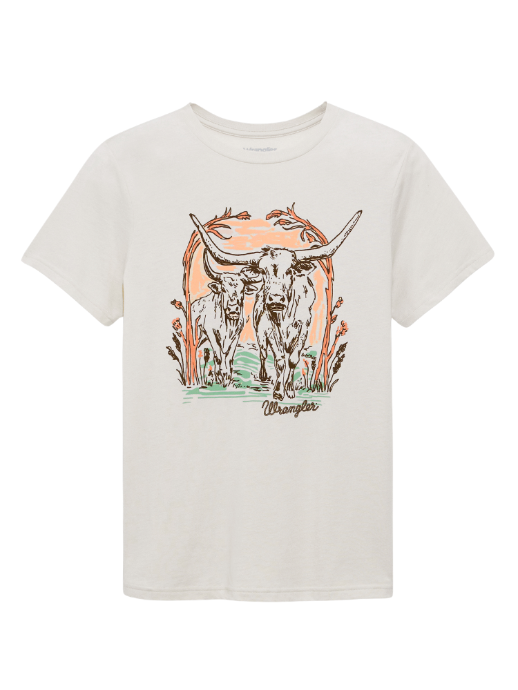 T-Shirt Longhorns - Femme