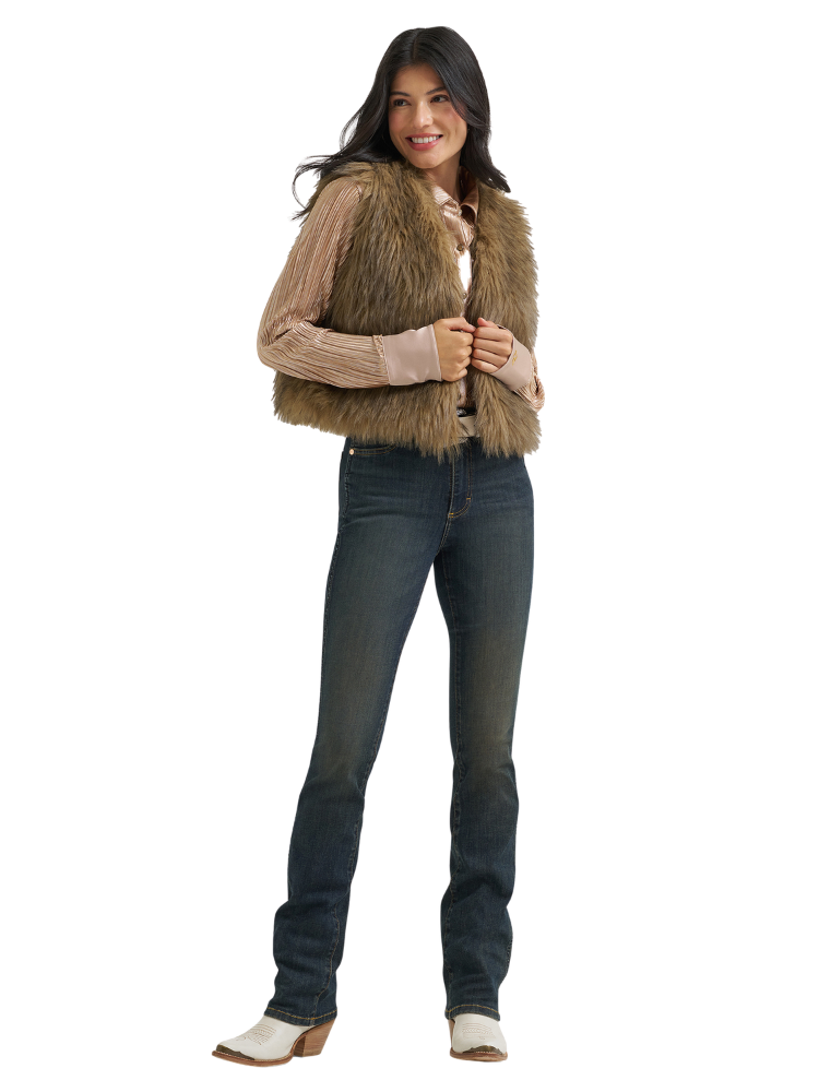 Veste sans manches Fourrure Wrangler® X Lainey Wilson - Femme
