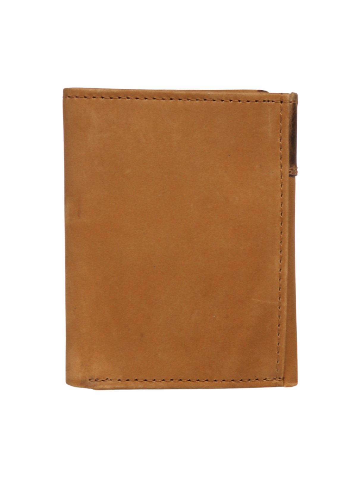 Tan Crazy Horse Tri-Fold Wallet