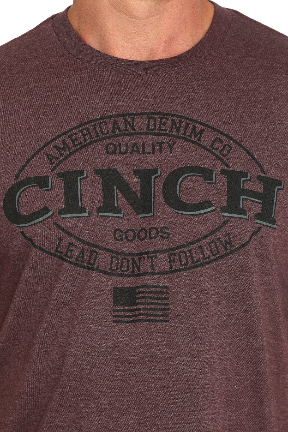 Men's Oval "American Quality Goods" Emblem T-Shirt
