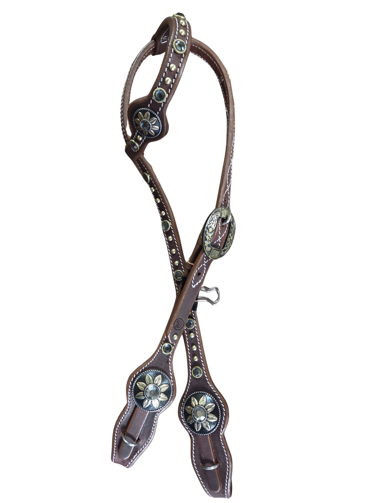 Bride Western à Oreille avec pierres