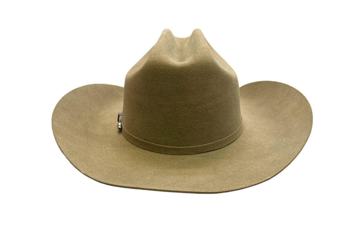 Chapeau Western Cattleman en feutre 3X Fawn - Adulte
