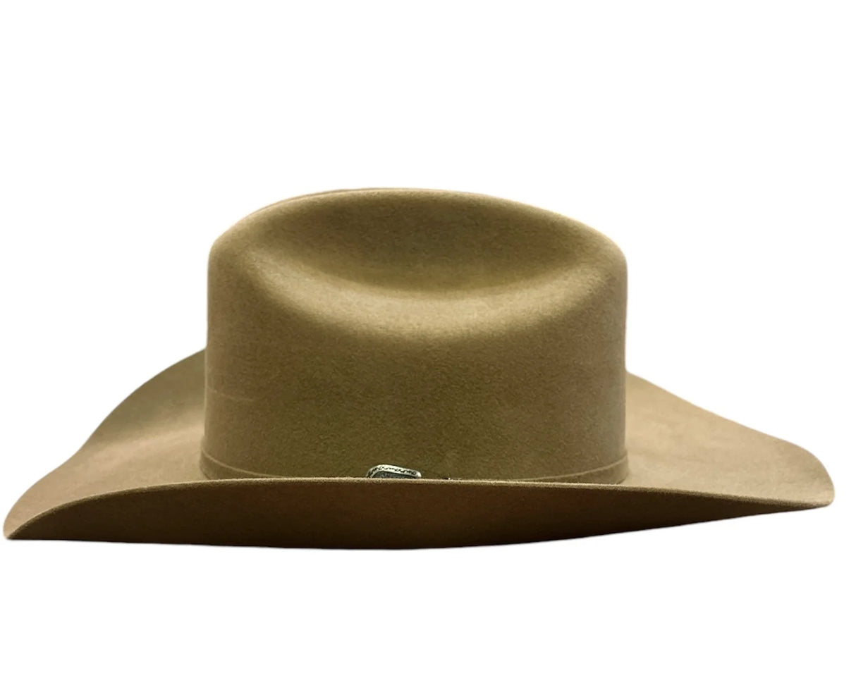 Chapeau Western Cattleman en feutre 3X Fawn - Adulte