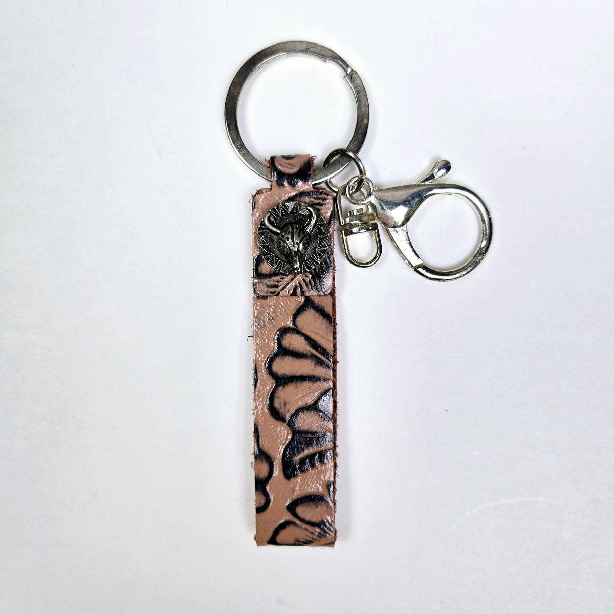 Concho Steer Keychain