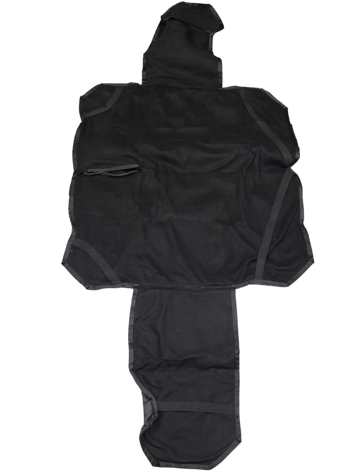 Couvre selle western noire avec doublure polaire