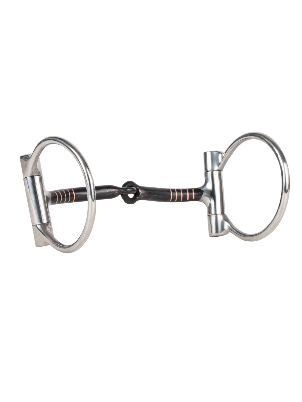Mors Western D-Ring avec insert de cuivre