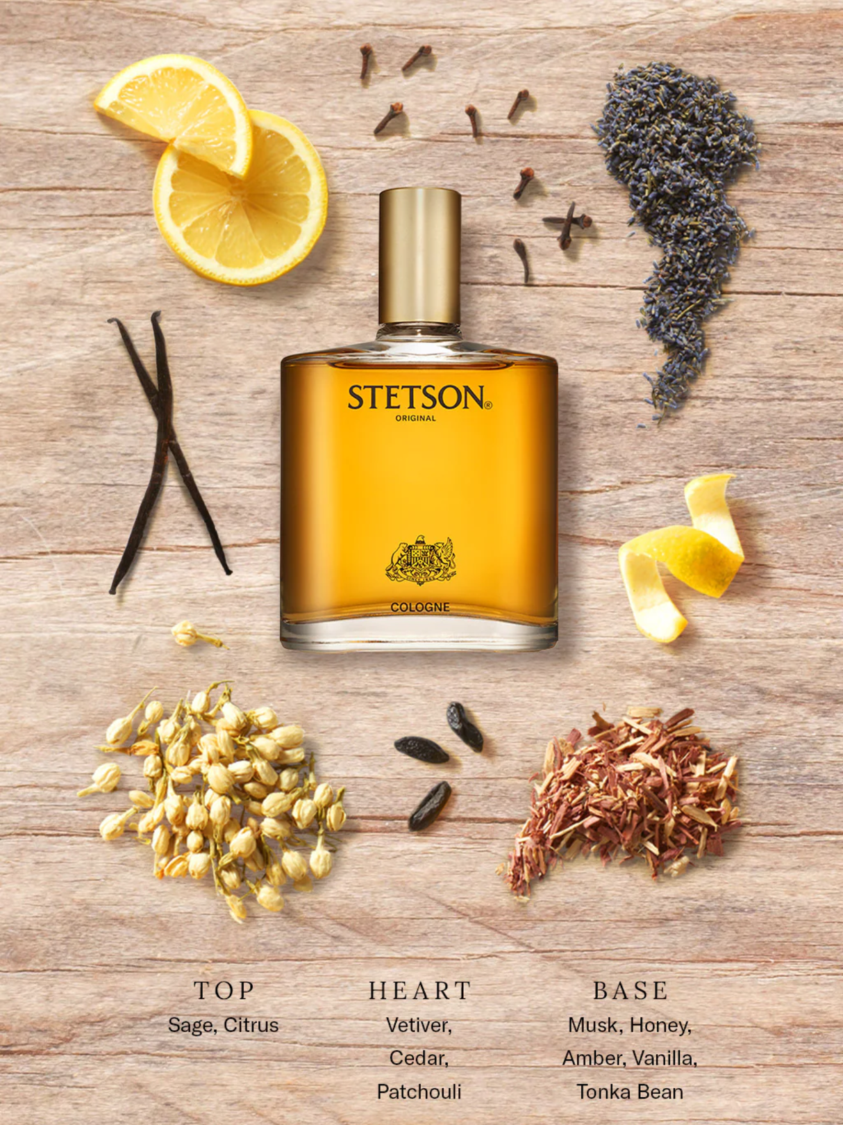 Ensemble cadeau Cologne et Gel douche STETSON® Original