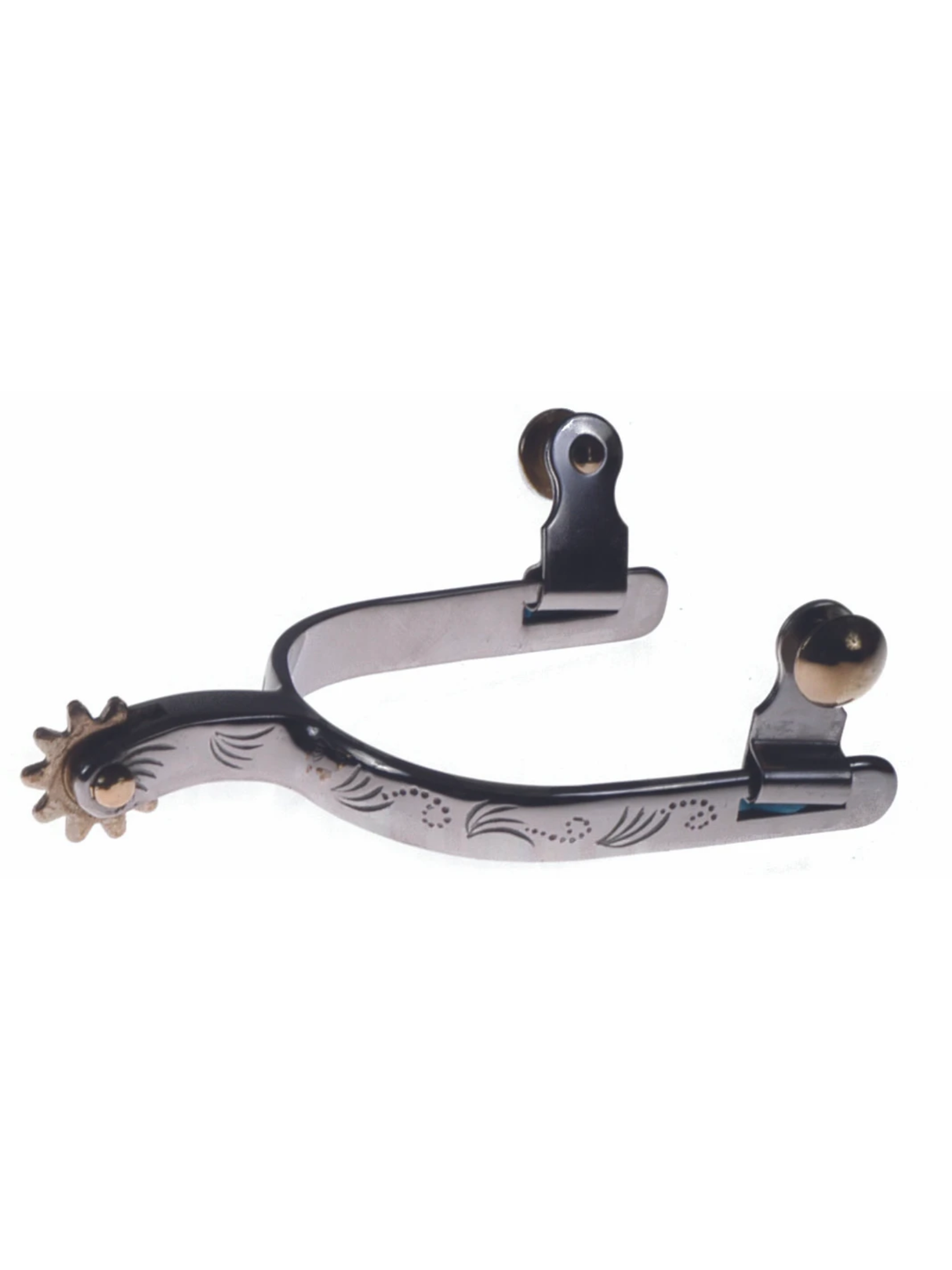 Éperons Western motif 10 pointes 1 1/4"