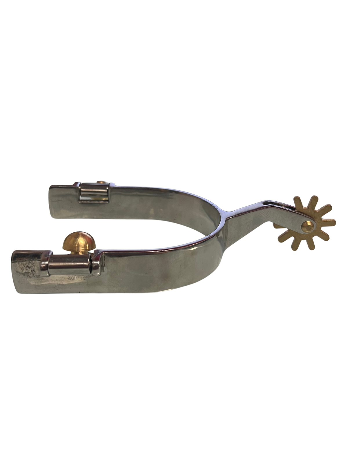 Éperons Western à roulette 10 points 2"