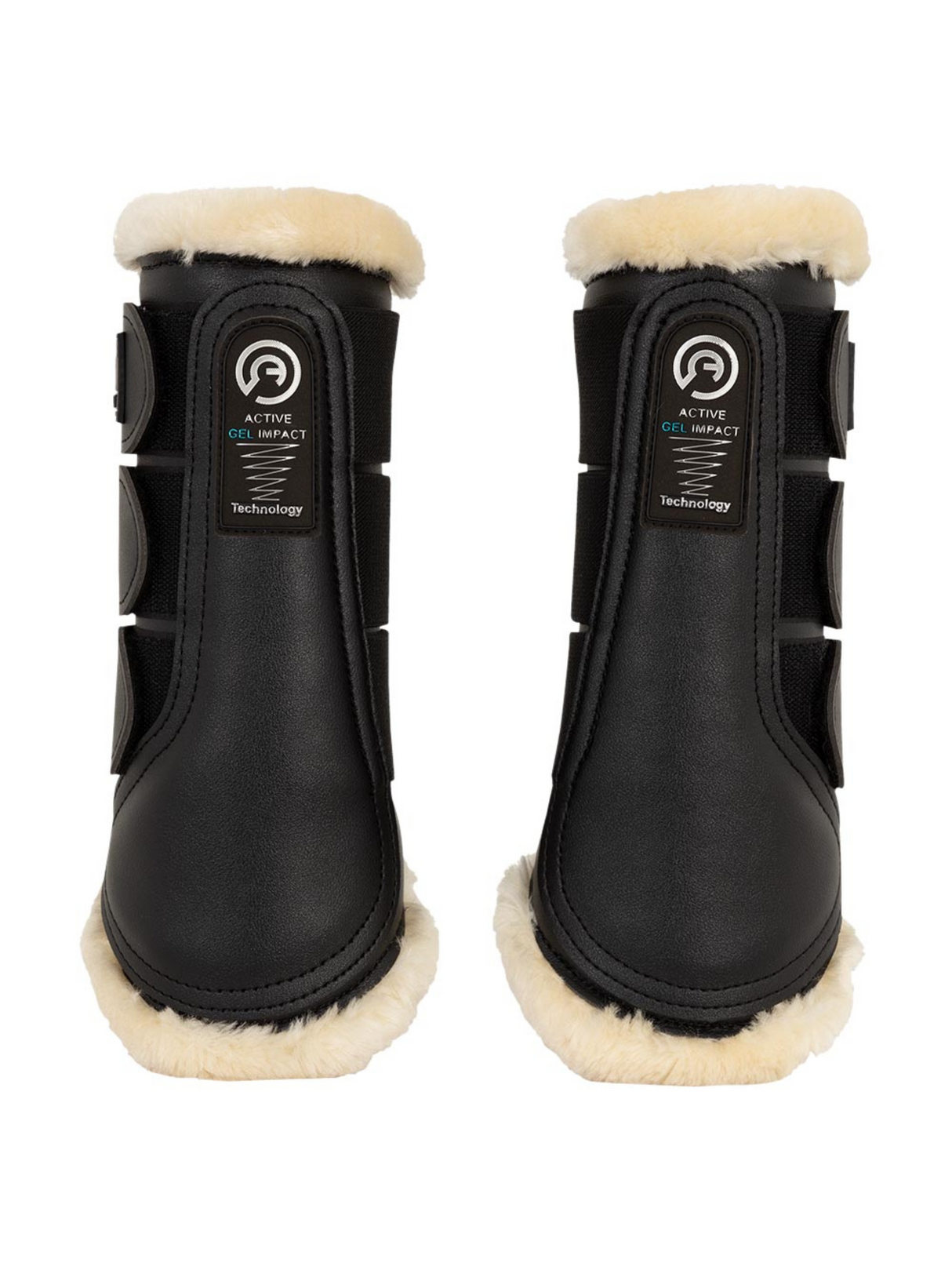 Guêtres Active Gel Impact avec fausse fourrure