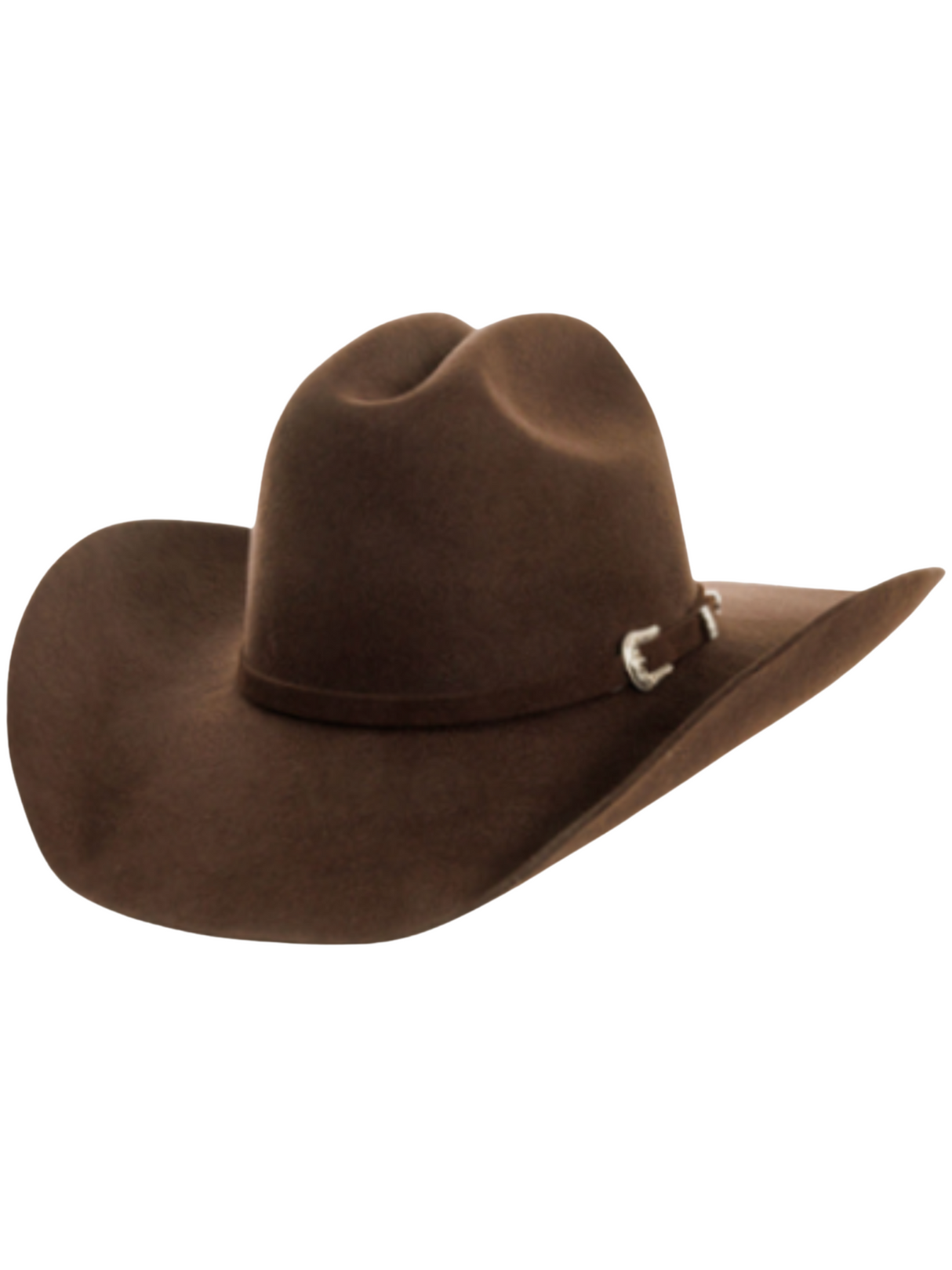 Chapeau Western en feutre Gunslinger Chestnut - Adulte