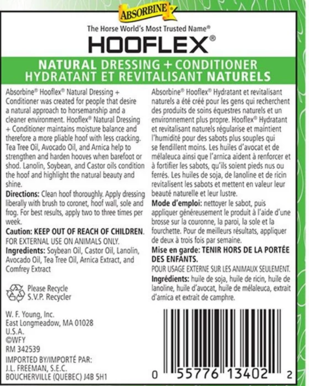 Huile à sabots Hydratant et Revitalisant Naturel