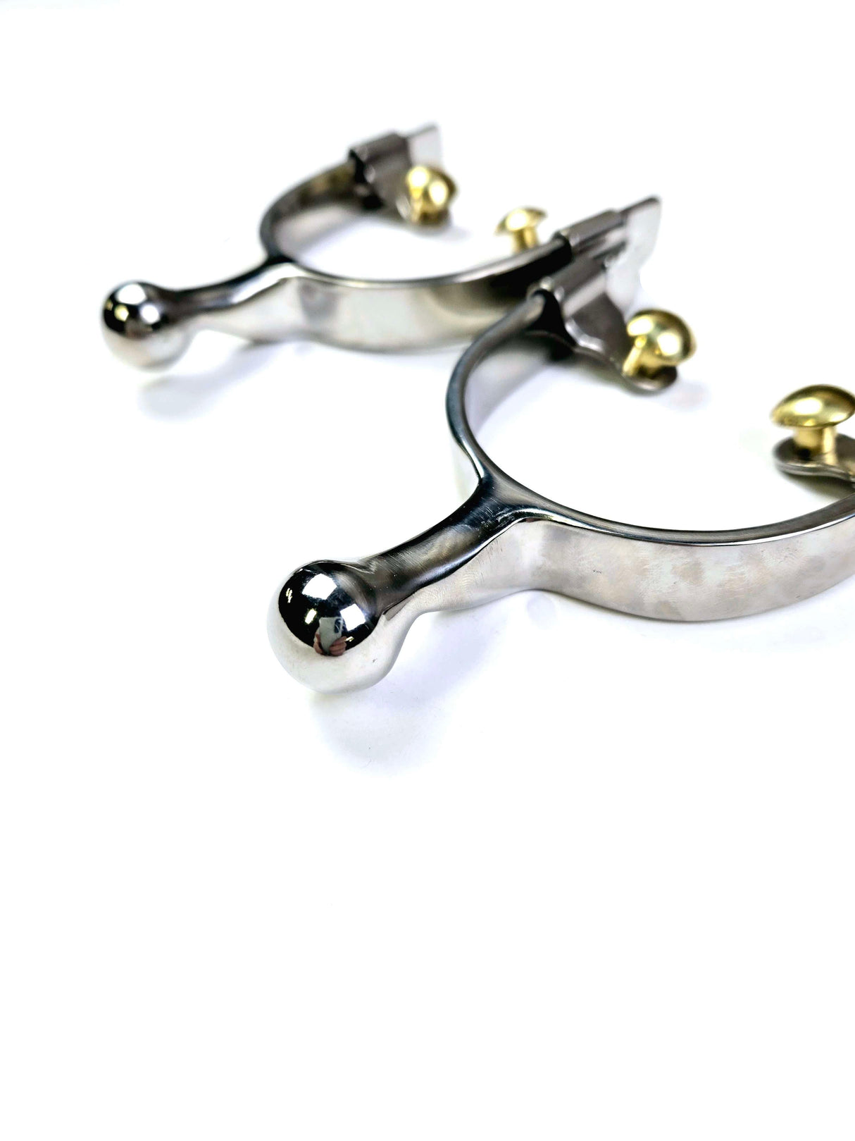 Éperons Western à boule Humane 1 1/2"