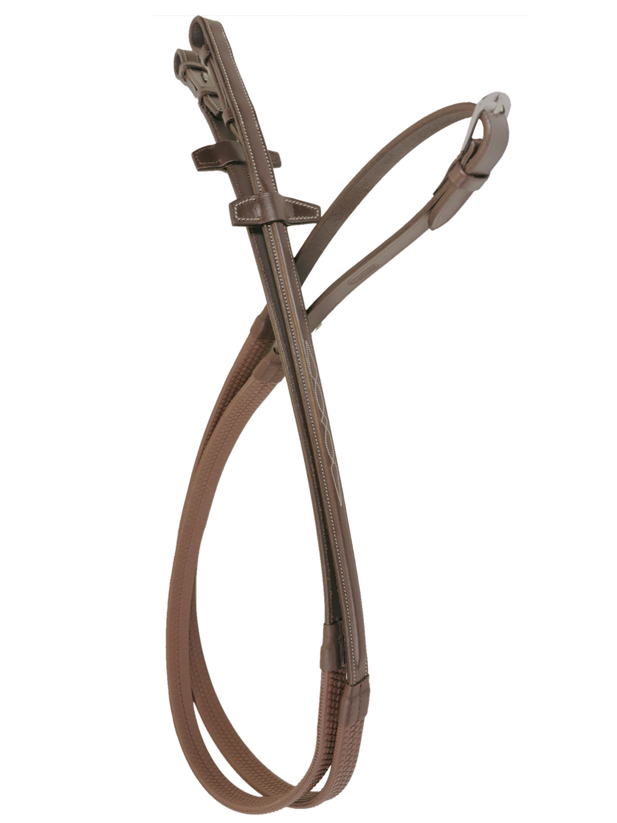 Rênes Classiques de Caoutchouc Fancy Surélevées Signature