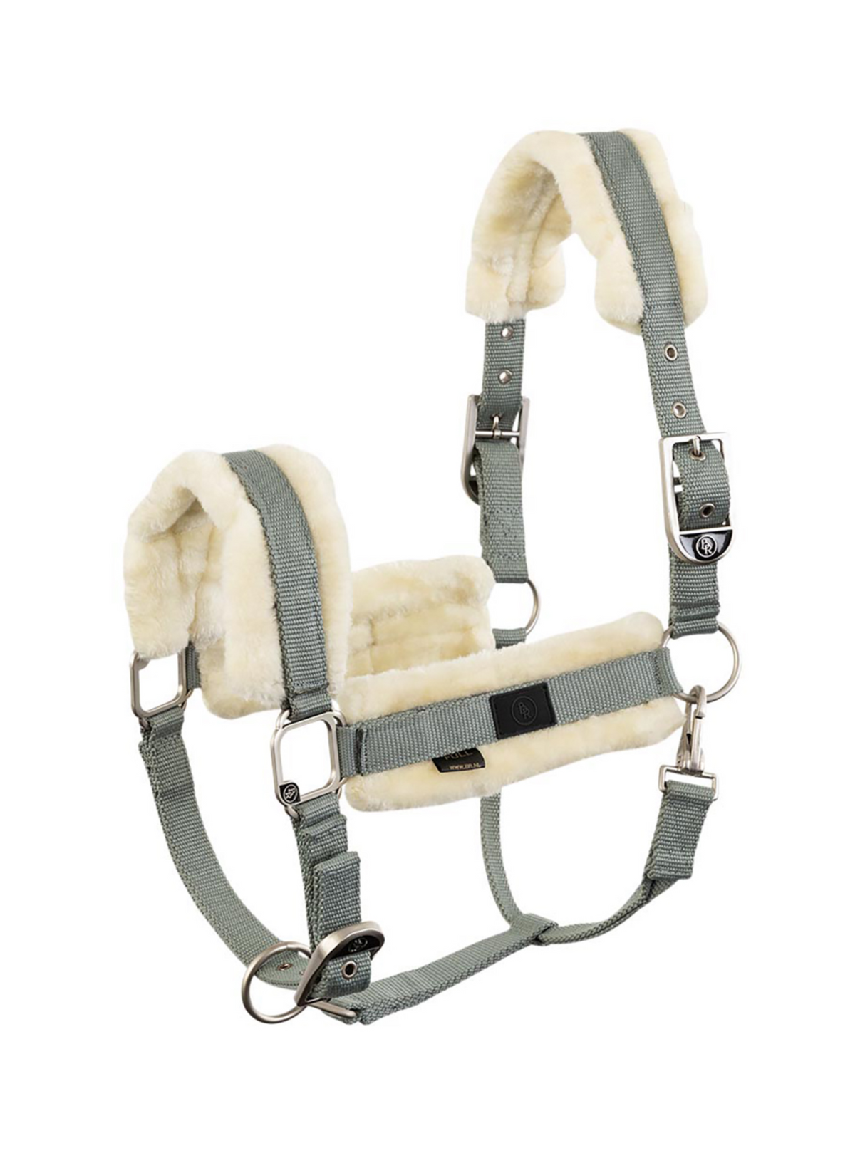 Licou Ilja avec fausse fourrure