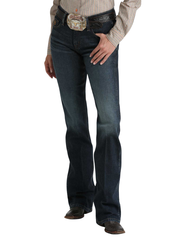 Western Performance Bootcut Jeans Global Freedom River Blue - Women's