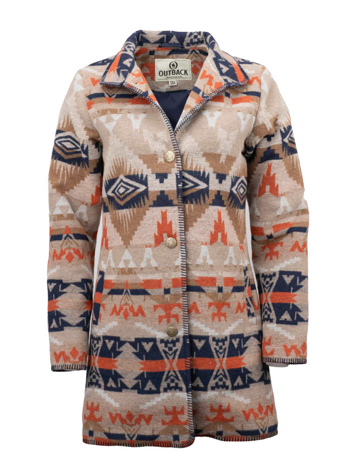 Veste longue chaude Moree - Femme