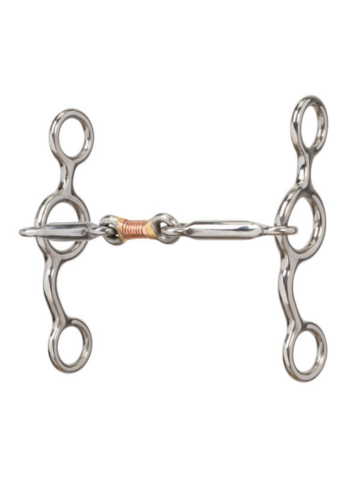 Mors Western dogbone en cuivre