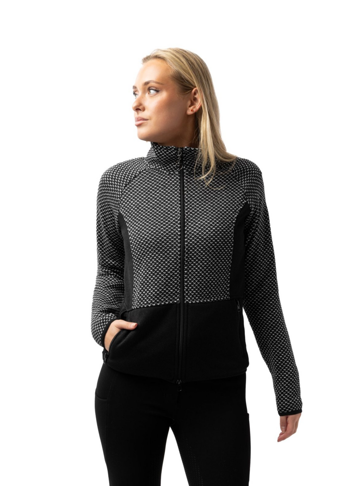 Neve Knitted Fleece Jacket - Women