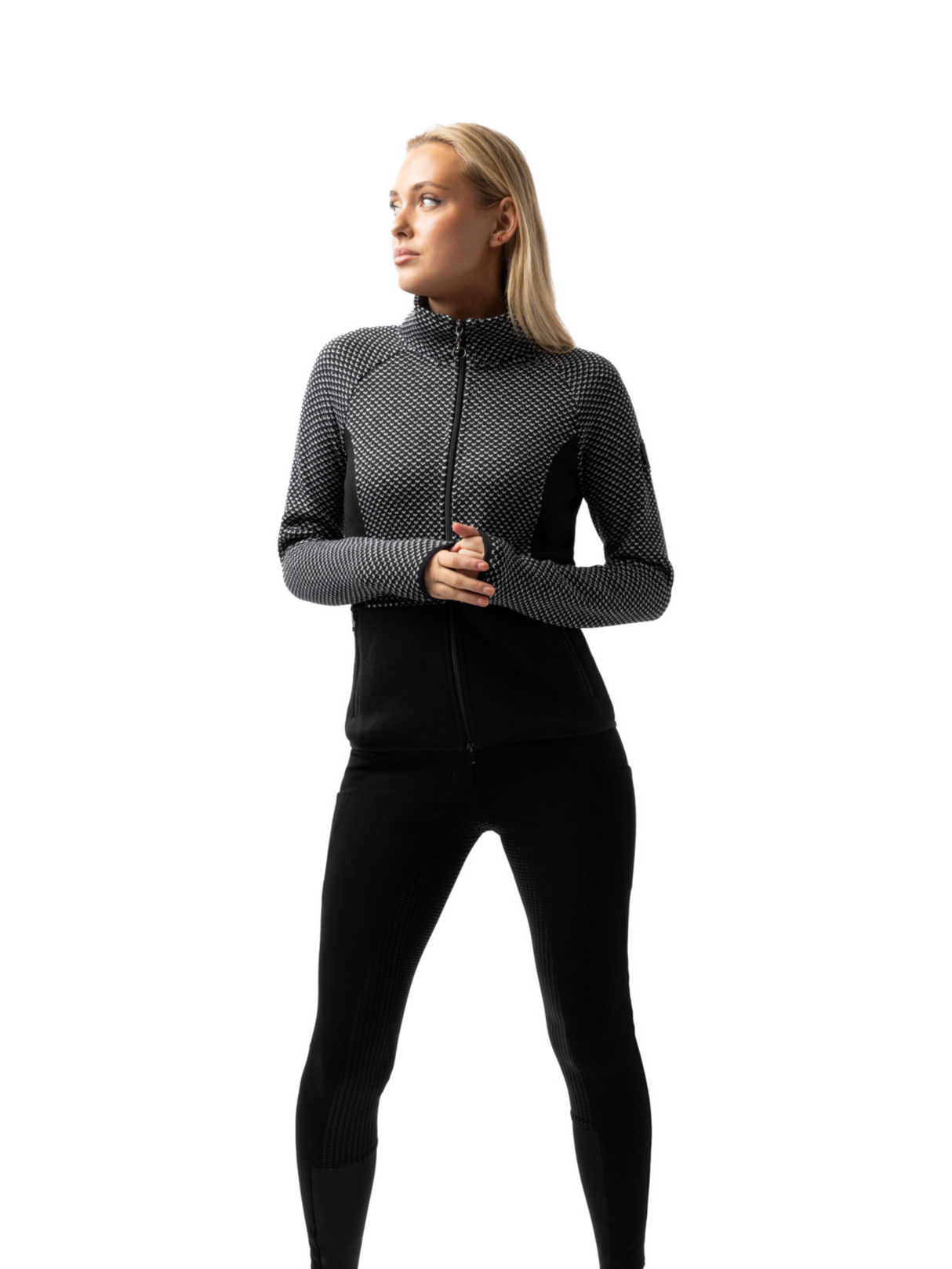 Neve Knitted Fleece Jacket - Women