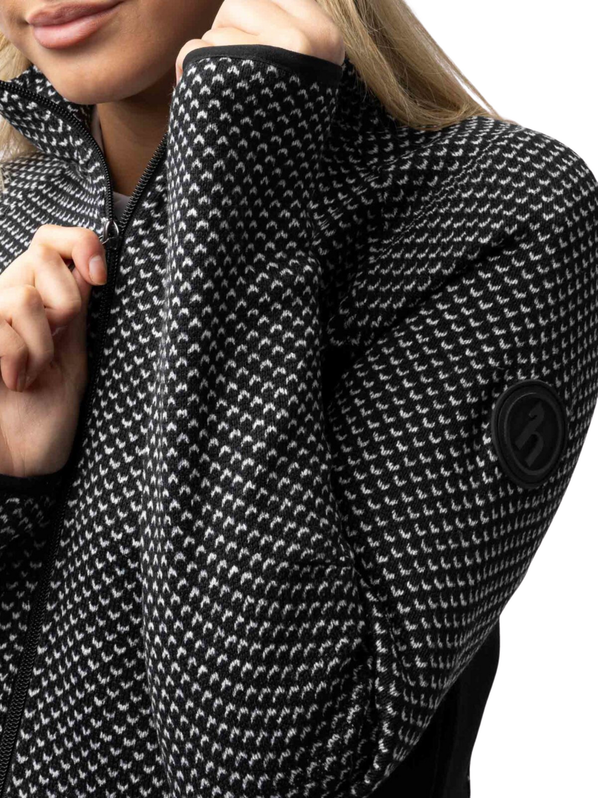 Neve Knitted Fleece Jacket - Women