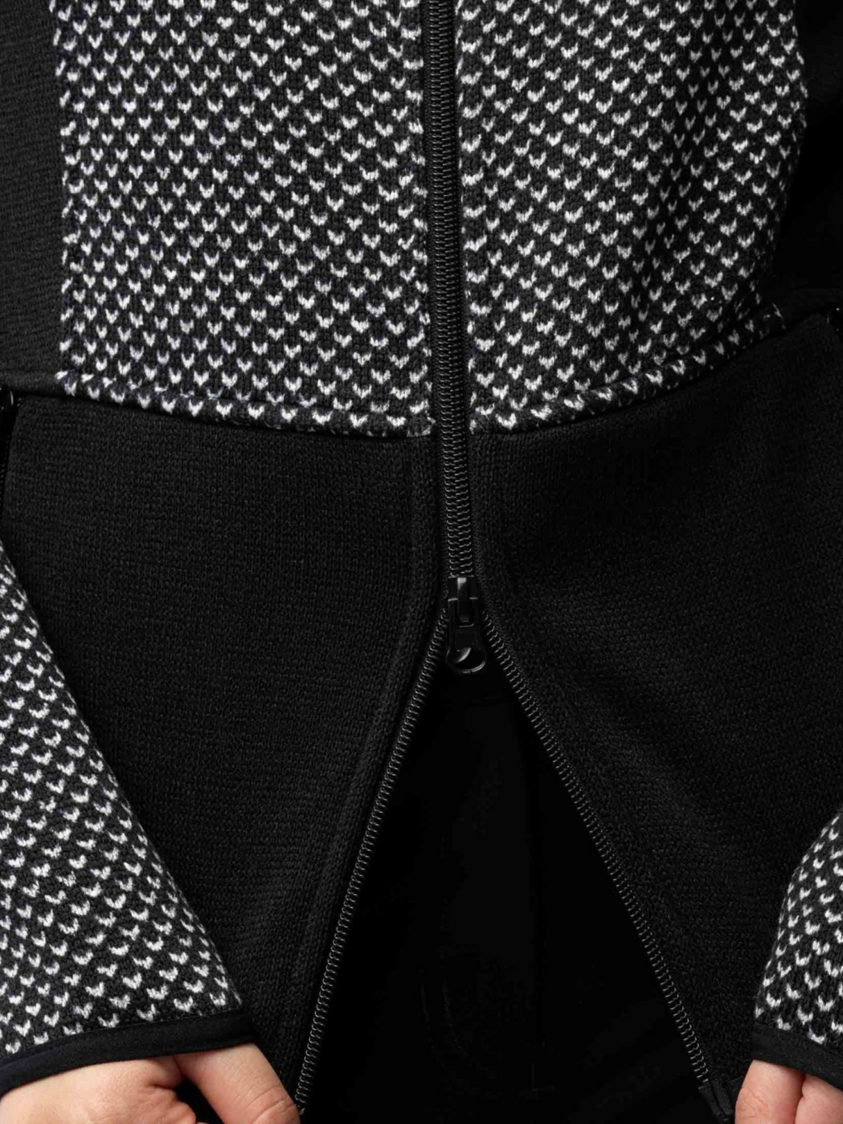 Neve Knitted Fleece Jacket - Women