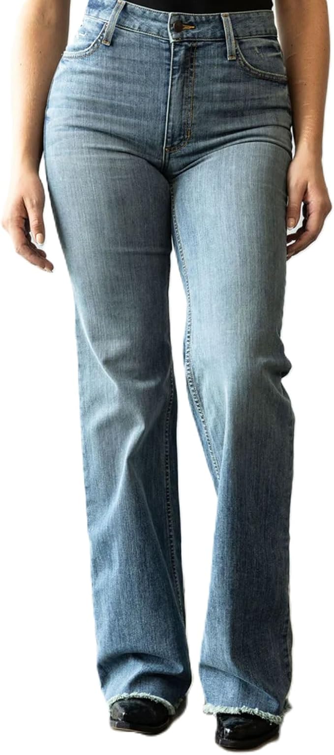 Jeans Olivia Trousers High Rise Blue - Femme