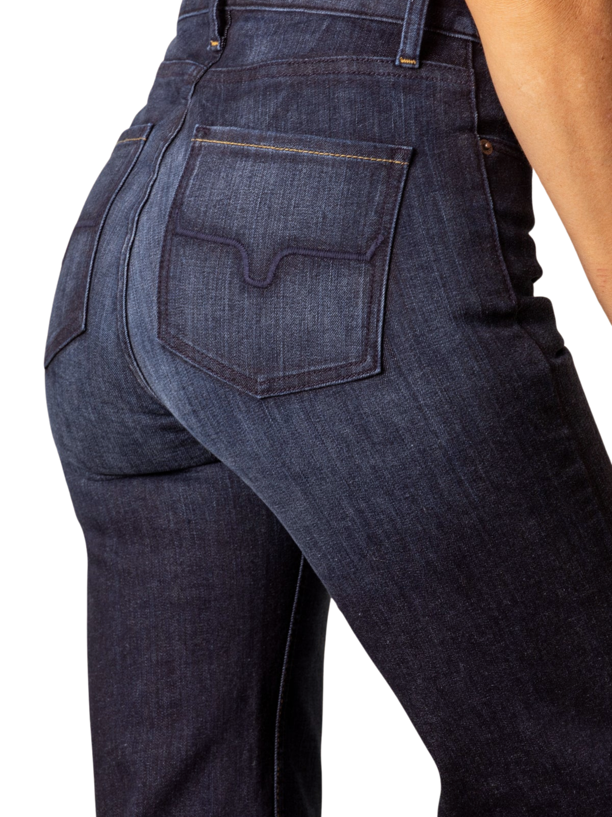 Jeans Western Olivia Dark Wash - Femme