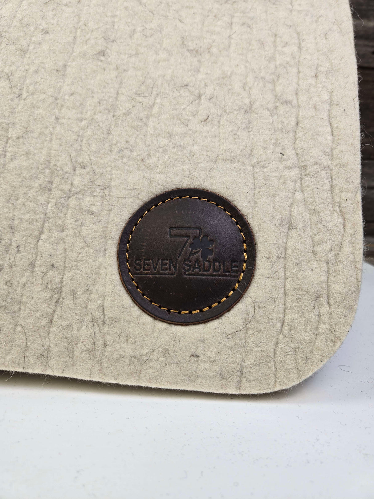 Beige Western Feather Rug