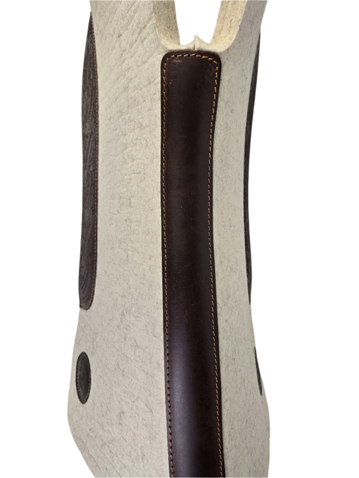 Beige Western Feather Rug